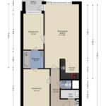 Plattegrond appartement