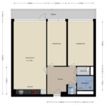 Plattegrond appartement