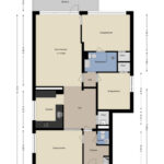 Plattegrond appartement