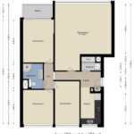 Plattegrond appartement