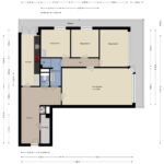 Plattegrond appartement