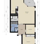 Plattegrond appartement