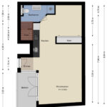 Plattegrond appartement