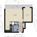 Plattegrond appartement