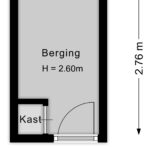 Plattegrond berging