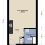 Plattegrond appartement