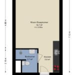 Plattegrond appartement