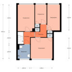 Plattegrond eerste verdieping