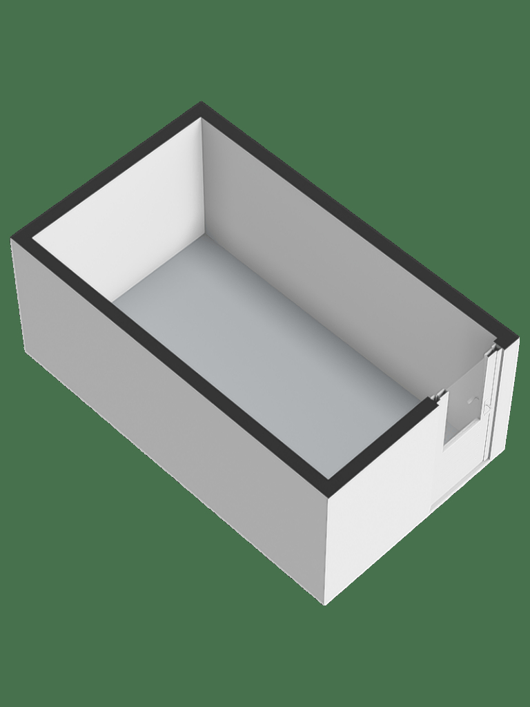 Plattegrond berging 3D