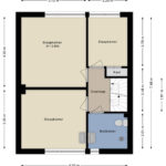 Plattegrond eerste verdieping