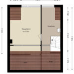 Plattegrond tweede verdieping