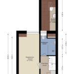 Plattegrond eerste verdieping