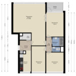 Plattegrond appartement