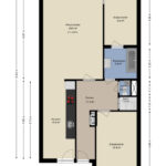 Plattegrond appartement