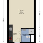Plattegrond appartement