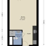 Plattegrond appartement