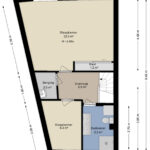 Plattegrond eerste verdieping