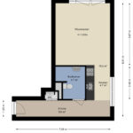 Plattegrond appartement