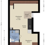 Plattegrond appartement