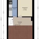 Plattegrond tweede verdieping