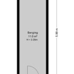 Plattegrond Berging