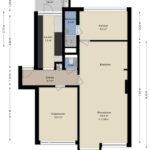 Plattegrond appartement