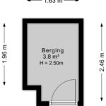 Plattegrond berging