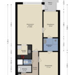 Plattegrond appartement
