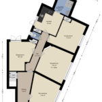 Plattegrond appartement