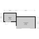 Plattegrond berging