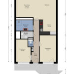 Plattegrond appartement