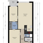 Plattegrond appartament