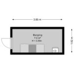 Plattegrond berging