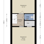 Plattegrond eerste verdieping