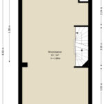Plattegrond eerste verdieping