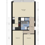 Plattegrond appartement