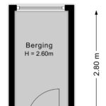 Plattegrond berging