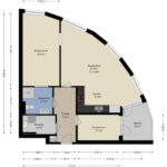 Plattegrond appartement