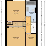 Plattegrond eerste verdieping
