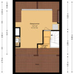 Plattegrond tweede verdieping