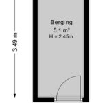 Plattegrond berging