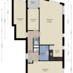 Plattegrond appartement