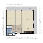 Plattegrond appartement