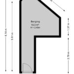 Plattegrond berging