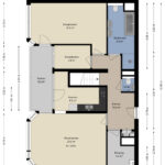 Plattegrond appartement