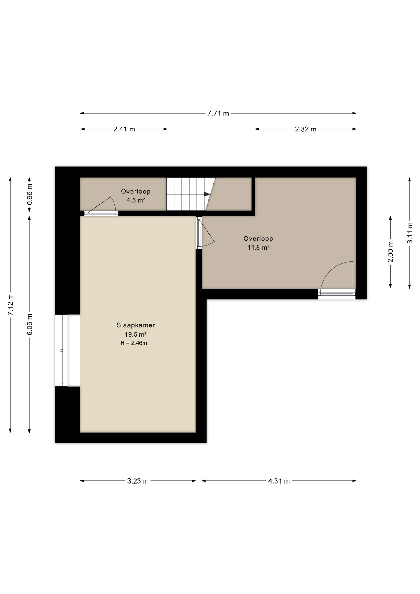 Plattegrond souterrain
