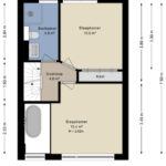Plattegrond eerste verdieping