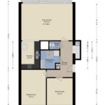 Plattegrond appartement