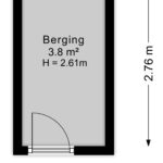 Plattegrond berging