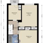 Plattegrond eerste verdieping